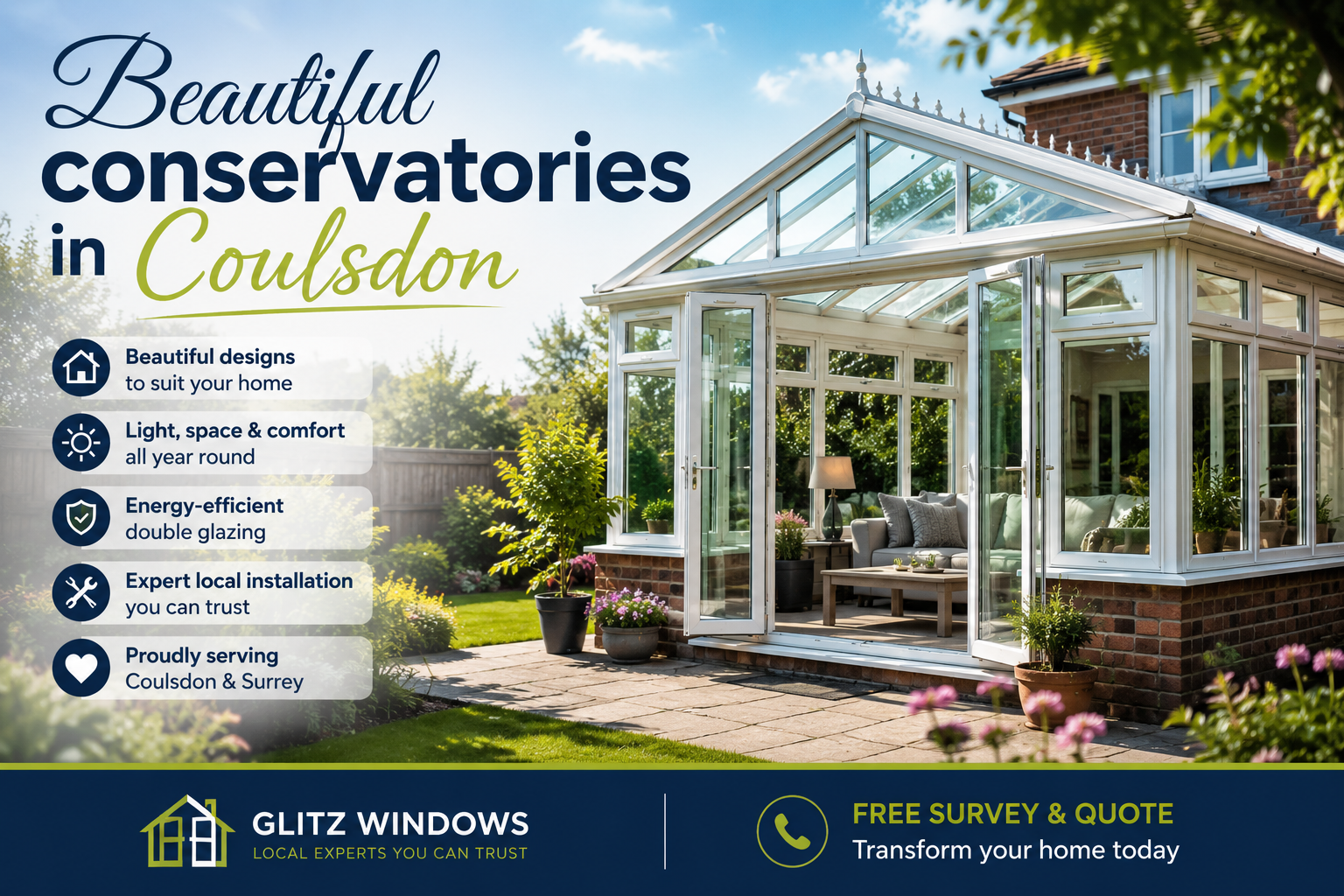 Conservatories in Coulsdon