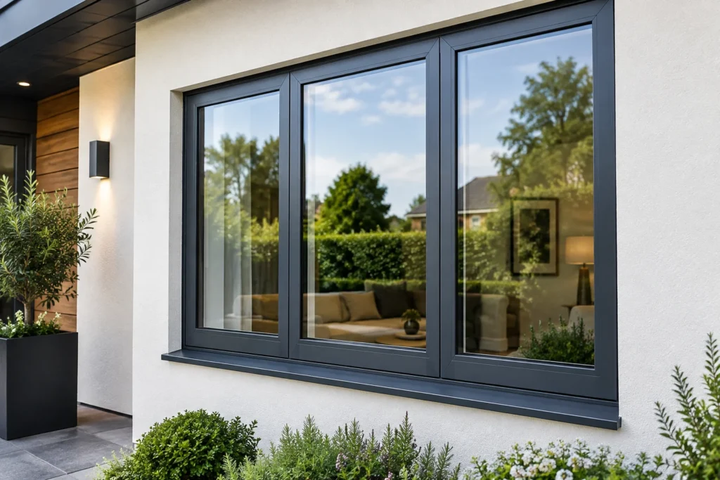 Aluminium Flush Sash Windows
