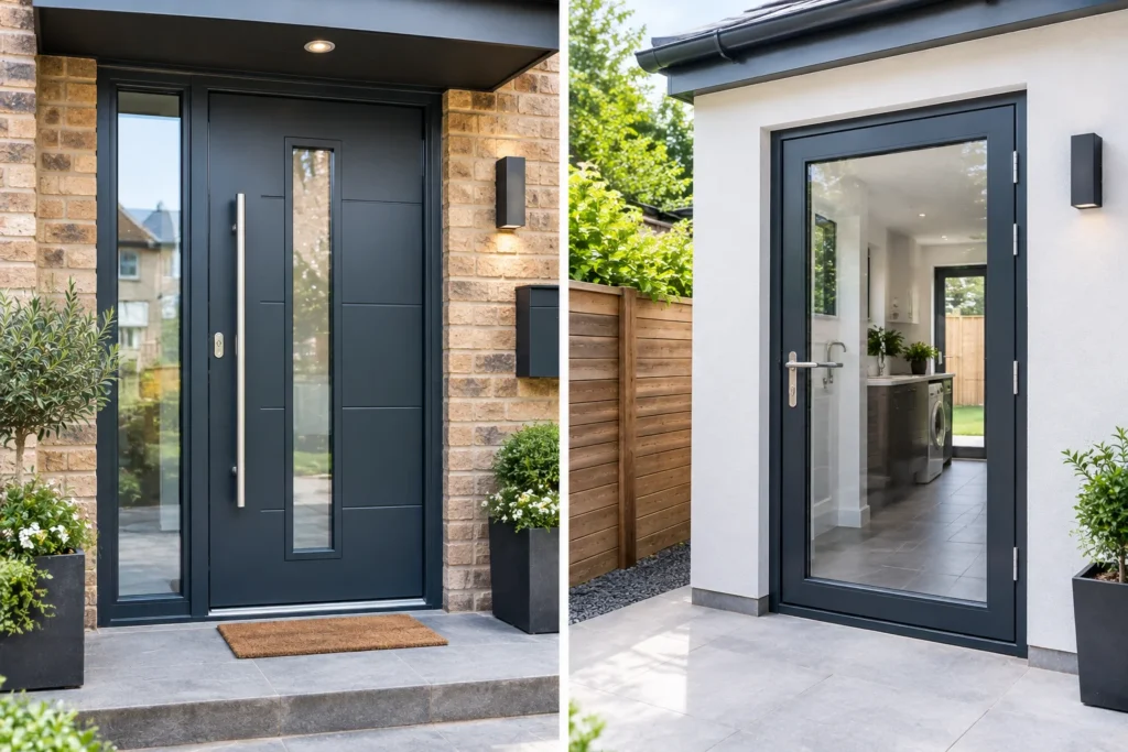 Aluminium Front and Back Doors