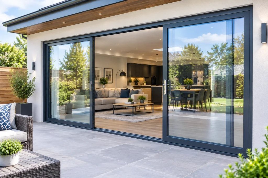 aluminium patio doors
