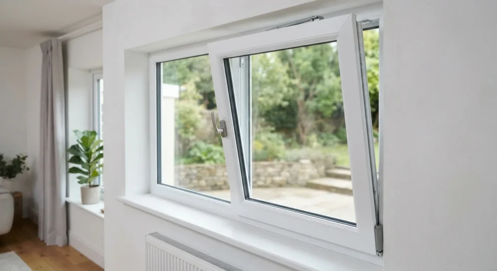 uPVC turn and tilt windows